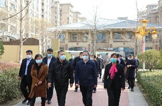 秦皇島市委副書記、市長(zhǎng)丁偉等領(lǐng)導(dǎo)一行蒞臨燕達(dá)國(guó)際健康城參觀調(diào)研
